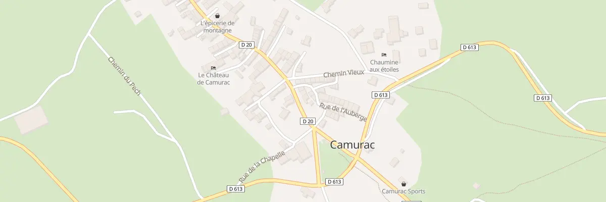 Plan du 5 Pl du Roc de Loum à Camurac