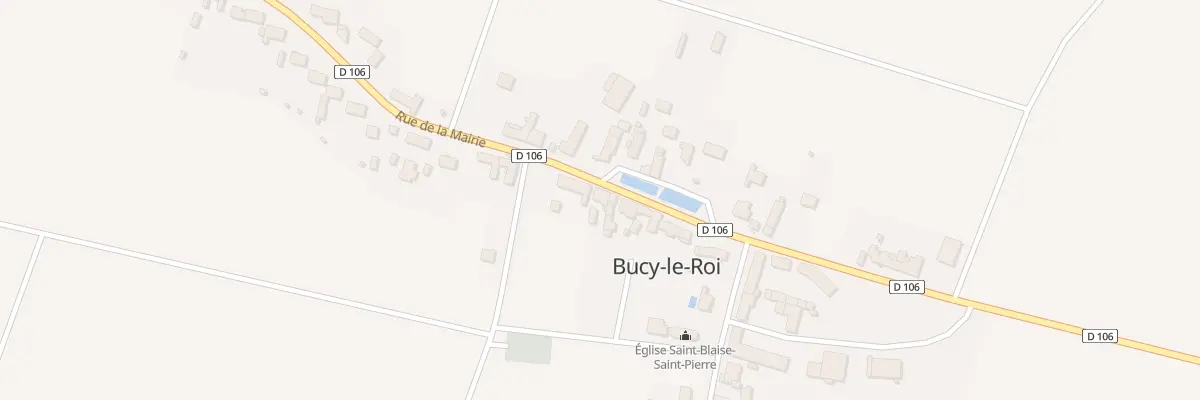Plan du 21 Rue de la Mairie à Bucy-le-Roi