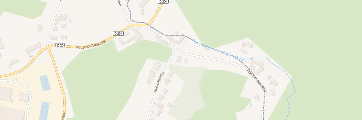 Plan du 40 Rue Lagache à Vieil-Moutier