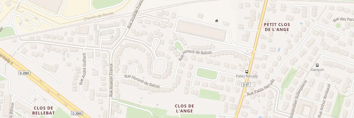 Plan du 26 Rue Honoré de Balzac à Fleury-les-Aubrais