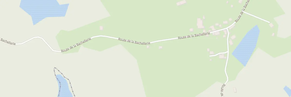 Plan du 5099A La Bachellerie à Saint-Martial-de-Gimel