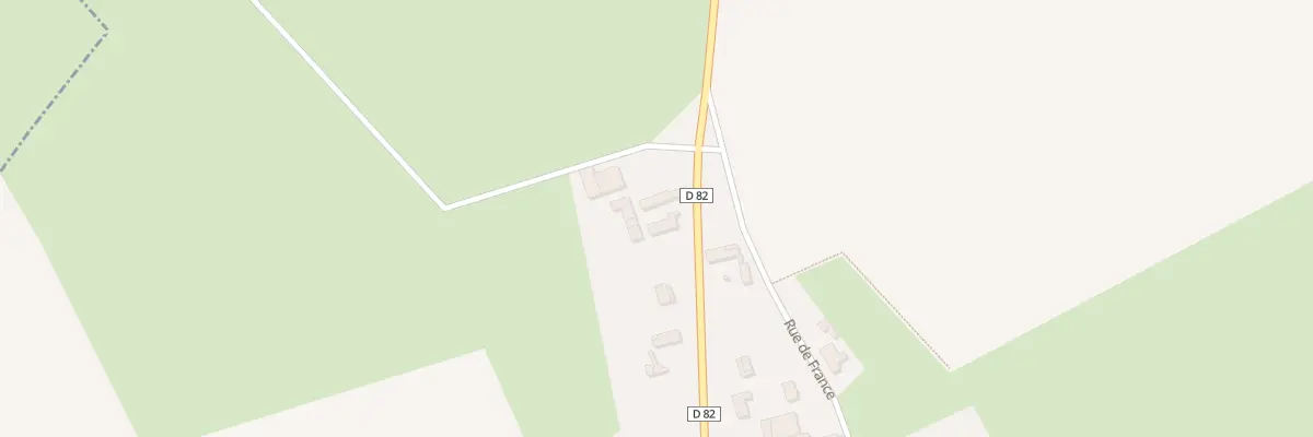 Plan du 5018 Rue de Domvast à Agenvillers