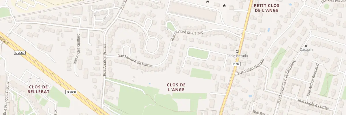 Plan du 35 Rue Honoré de Balzac à Fleury-les-Aubrais