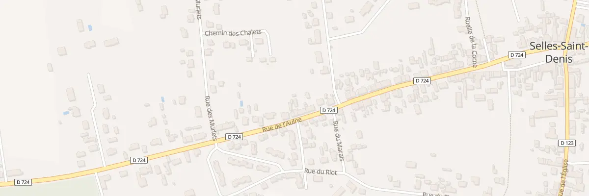 Plan du 68 Rue de l’Aulne à Selles-Saint-Denis