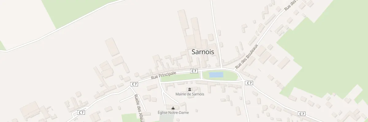Plan du 55 Rue Principale à Sarnois