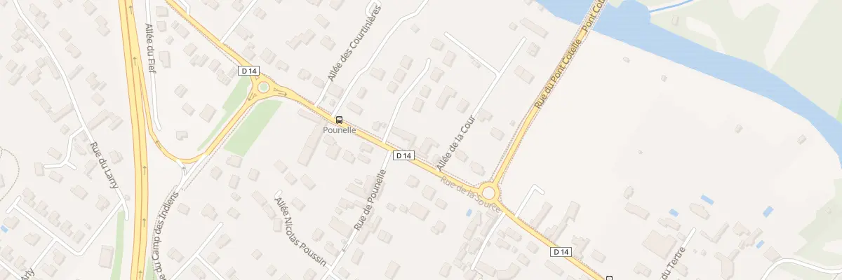 Plan du 1447 Rue de la Source à Olivet