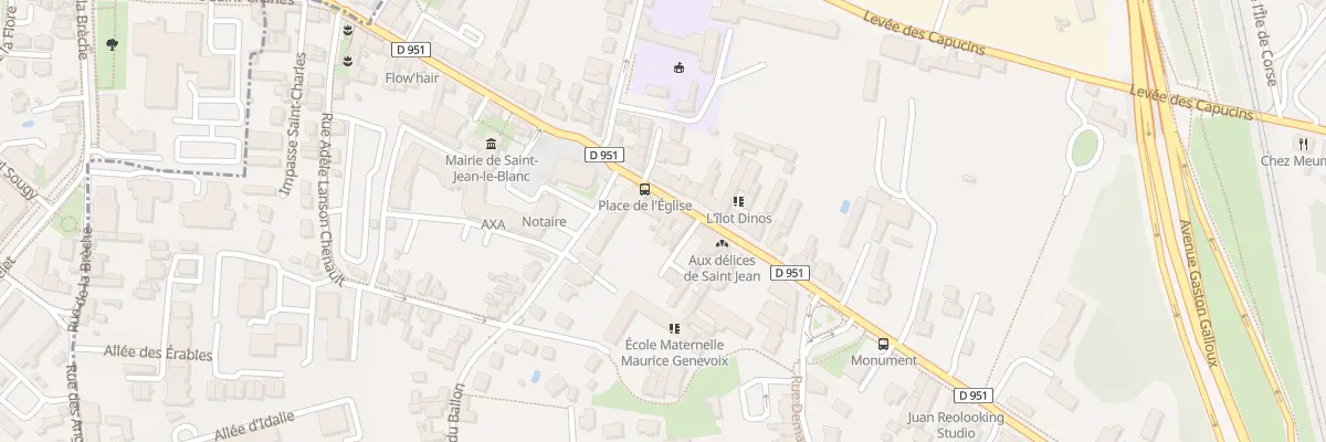 Plan du 32 Rue du Gen de Gaulle à Saint-Jean-le-Blanc