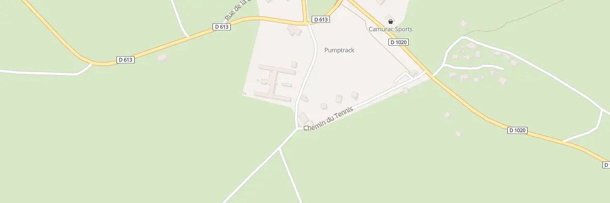 Plan du 1 Che de Montaillou à Camurac