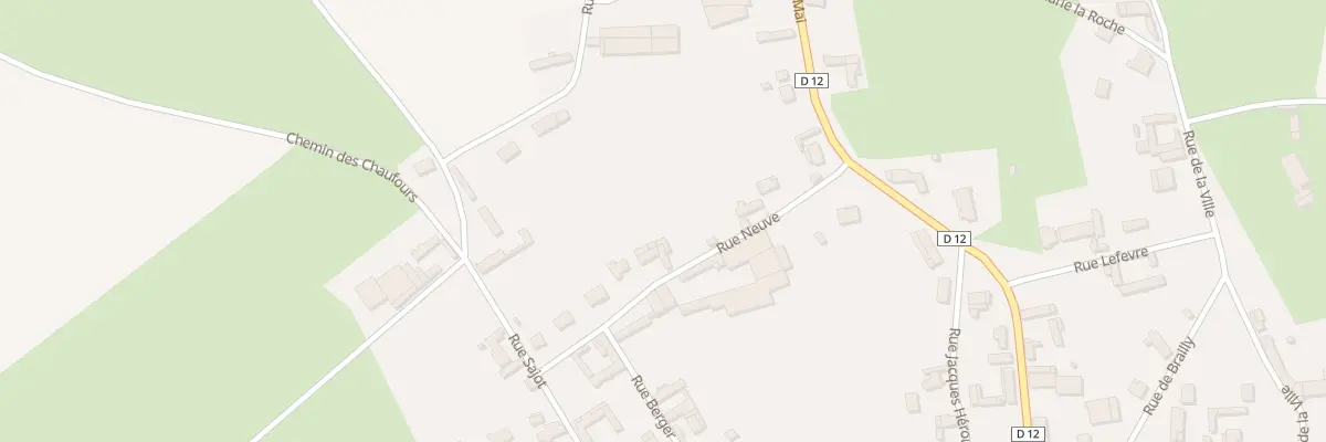 Plan du 4 Rue Neuve à Domvast
