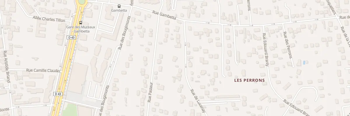 Plan du 12 Rue de Lucenay aux Mureaux