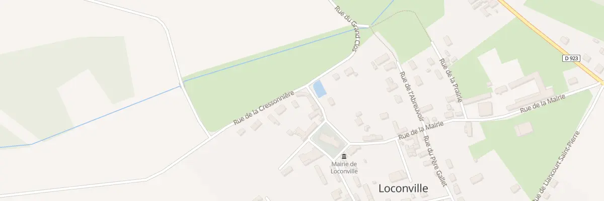 Plan du 11 Rue de la Mairie à Loconville