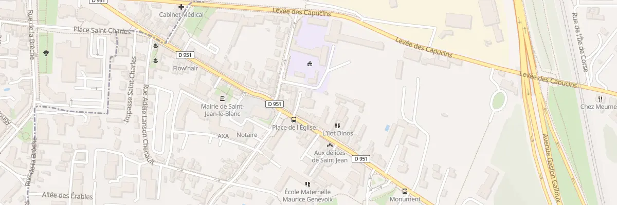 Plan du 27 Rue du Gen de Gaulle à Saint-Jean-le-Blanc