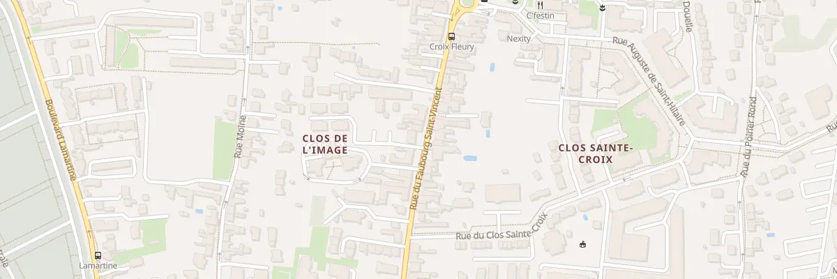 Plan du 239 Rue du Faubourg Saint-Vincent à Orléans
