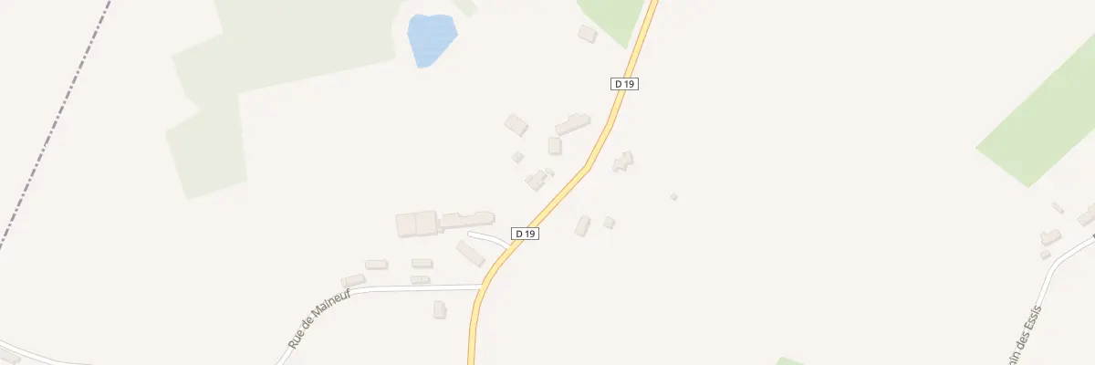 Plan du 6 Rte de Genouilly à Saint-Georges-sur-la-Prée