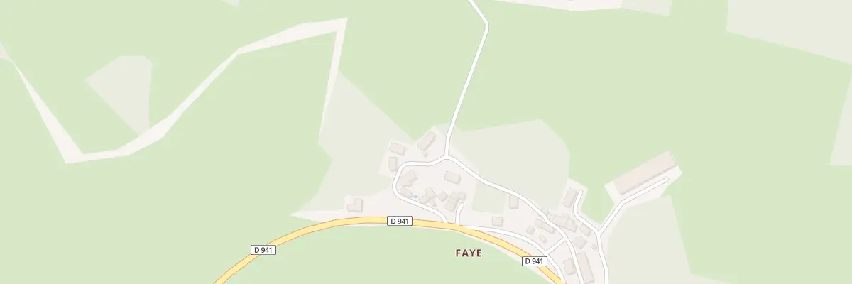 Plan du 5079 Faye à La Pouge