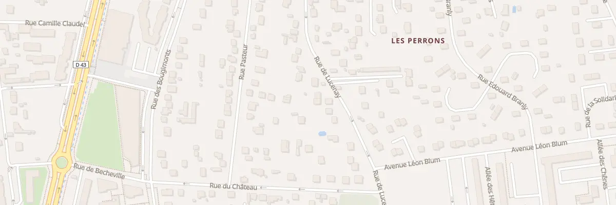 Plan du 38 Rue de Lucenay aux Mureaux