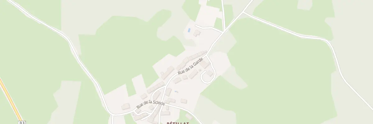Plan du 8 Petillat à Peyrabout