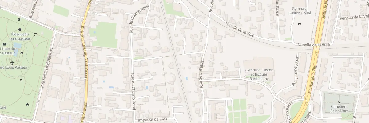 Plan du 19 Rue de Bellebat à Orléans