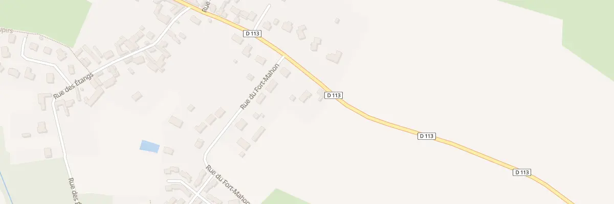 Plan du 590 Rue du Petit Beaurain à Beaurainville