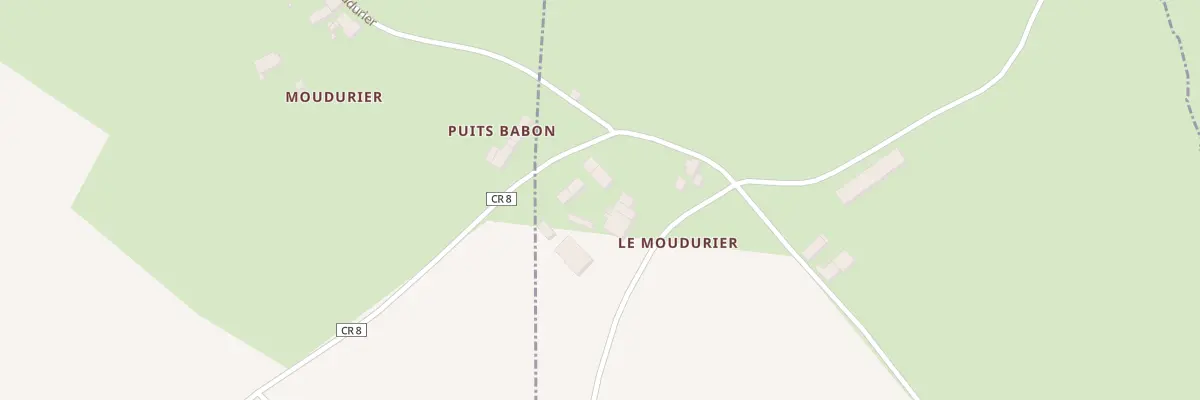 Plan du 7 Le Moudurier à Crevant