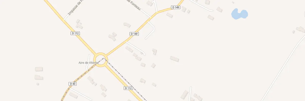 Plan du 6 Imp des Tilleuls à Viterbe