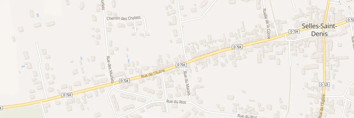 Plan du 62 Rue de l’Aulne à Selles-Saint-Denis