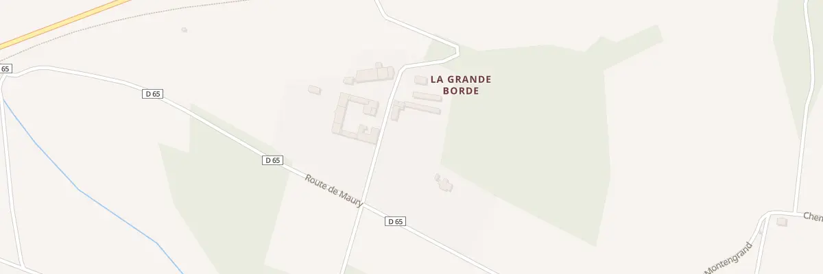 Plan du 66 Grand Bordes à Roumengoux