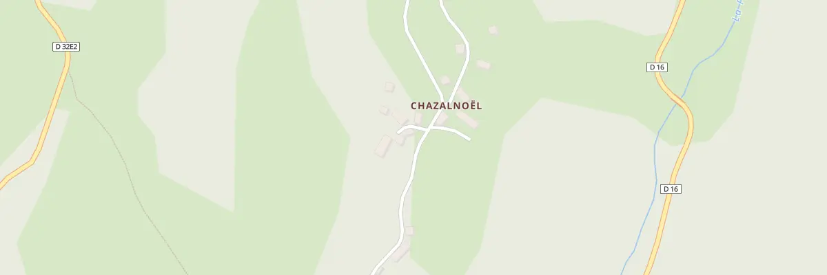 Plan du 12 Chazalnoel à Grandsaigne