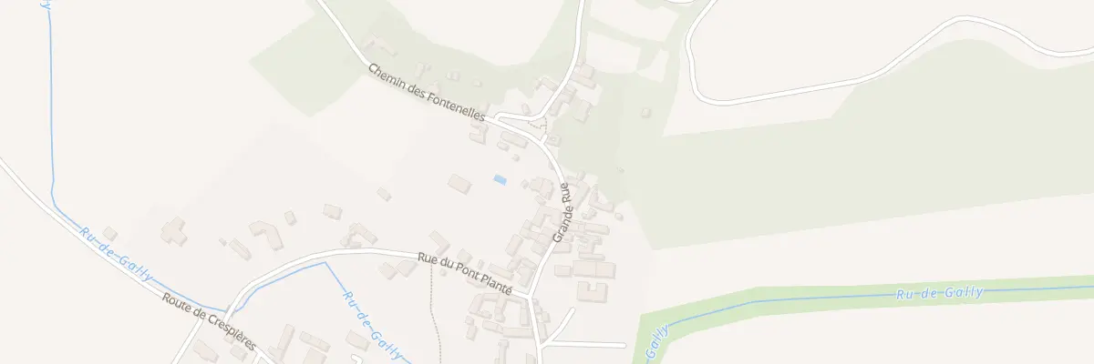 Plan du 19 Gr Grande Rue à Thiverval-Grignon