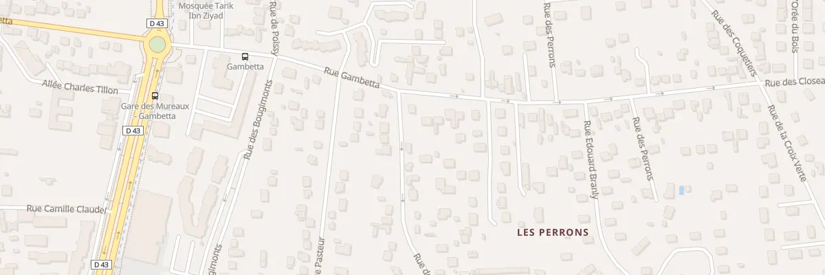 Plan du 3 Rue de Lucenay aux Mureaux