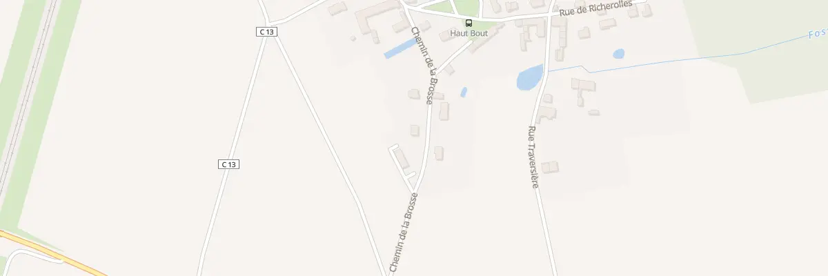 Plan du 8 Che de la Brosse à Saint-Martin-de-Bréthencourt