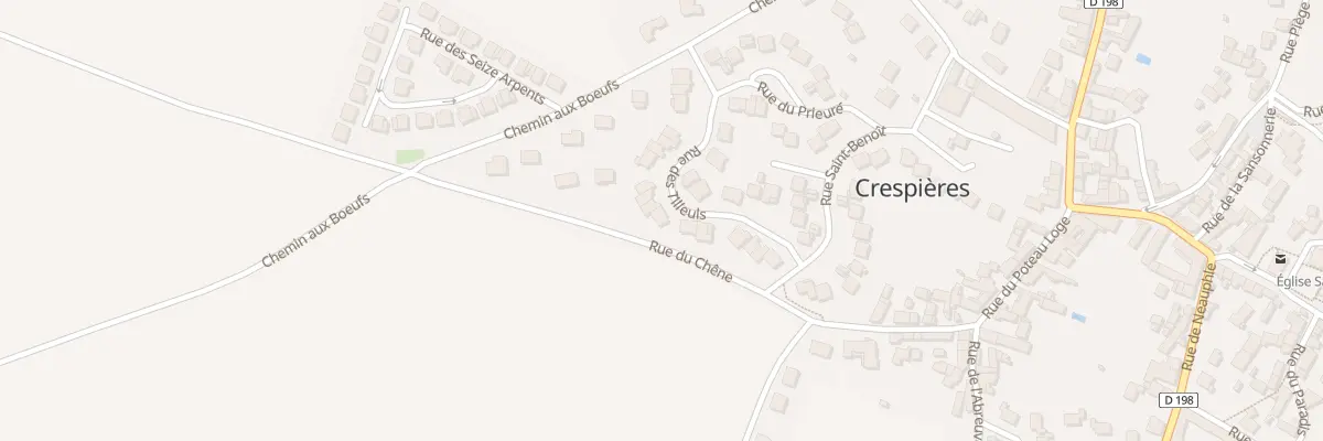 Plan du 22 Rue des Tilleuls à Crespières