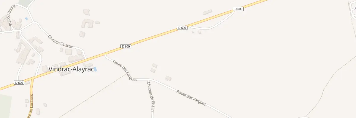 Plan du 221 Rte des Fargues à Vindrac-Alayrac