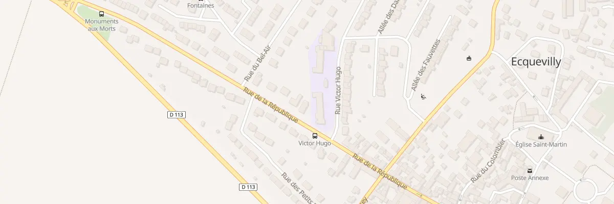 Plan du 96 Rue de la République à Ecquevilly