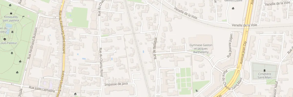Plan du 17 Rue de Bellebat à Orléans
