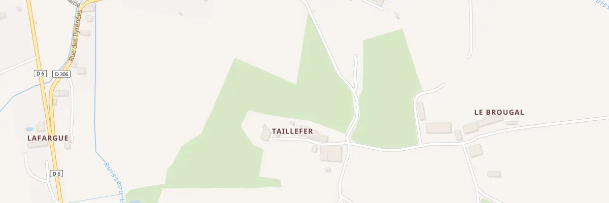Plan du 4 Taillefer à Plavilla
