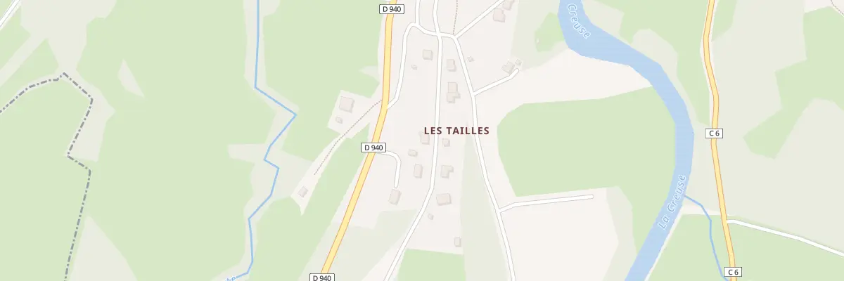 Plan du 2 Les Tailles à Glénic
