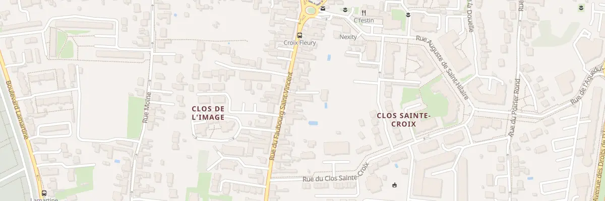 Plan du 256 Rue du Faubourg Saint-Vincent à Orléans