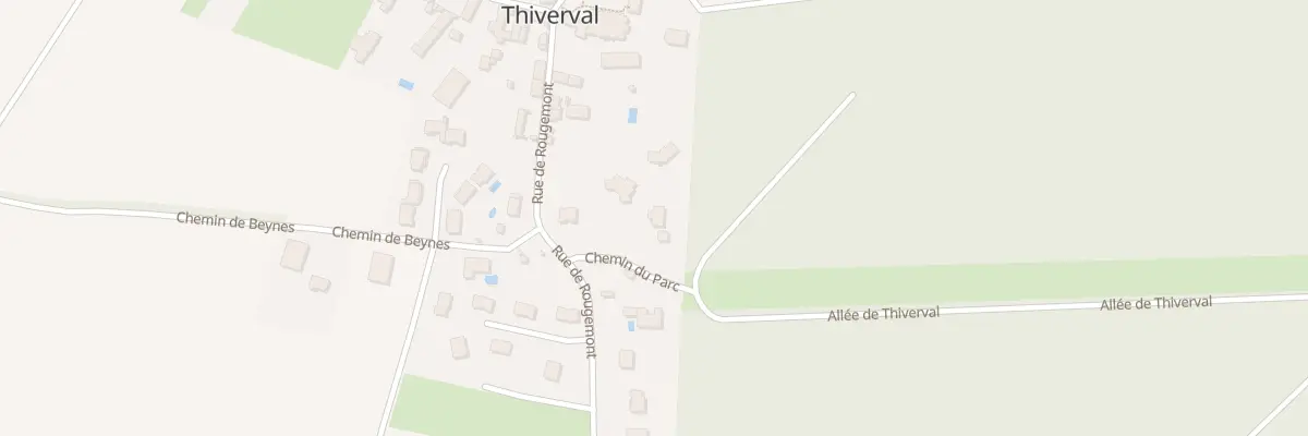 Plan du 7 Che du Parc à Thiverval-Grignon
