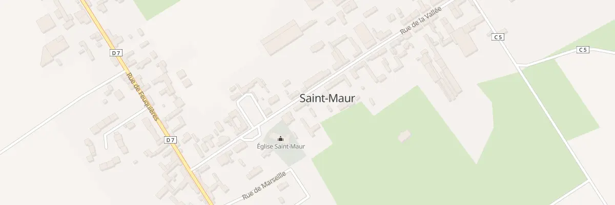 Plan du 18 Rue de la Vallée à Saint-Maur