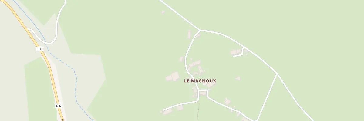 Plan du 3B Le Magnoux à Bonnat
