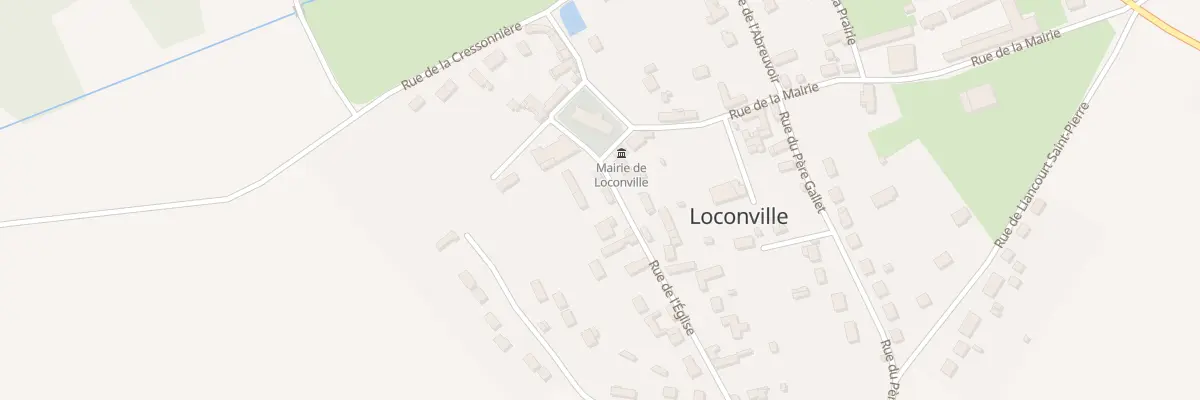 Plan du 8 Rue de l’Eglise à Loconville