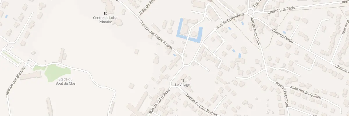 Plan du 18 Rue de Coignières à Maurepas