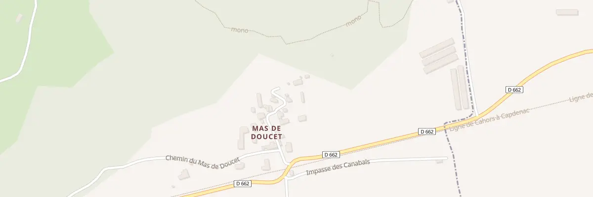 Plan du 5089  à Montbrun