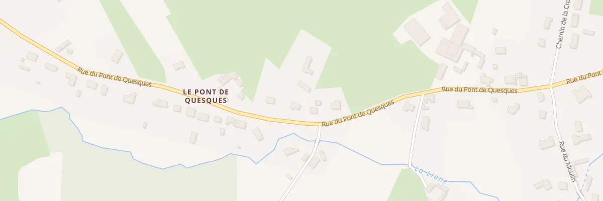 Plan du 62 Rue du Pont de Quesques à Quesques