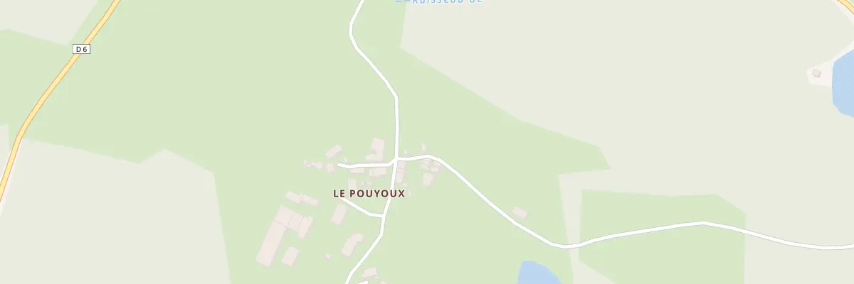 Plan du 15 Le Pouyoux à Bonnat