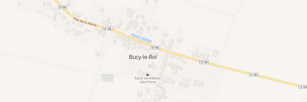 Plan du 2 Rue de l’Eglise à Bucy-le-Roi