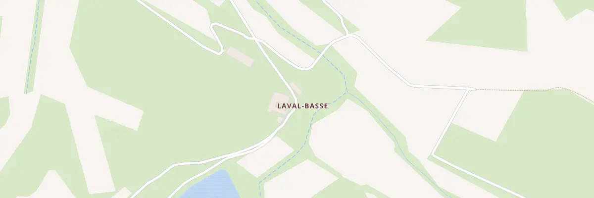 Plan du 154B Laval-Basse à Villeneuve-la-Comptal