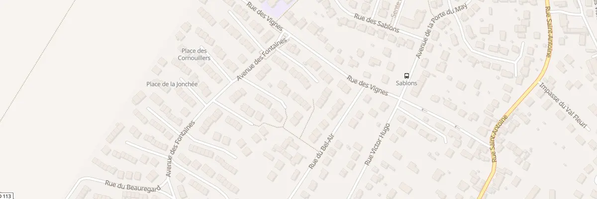 Plan du 7 Rue des Trois Ormeaux à Ecquevilly