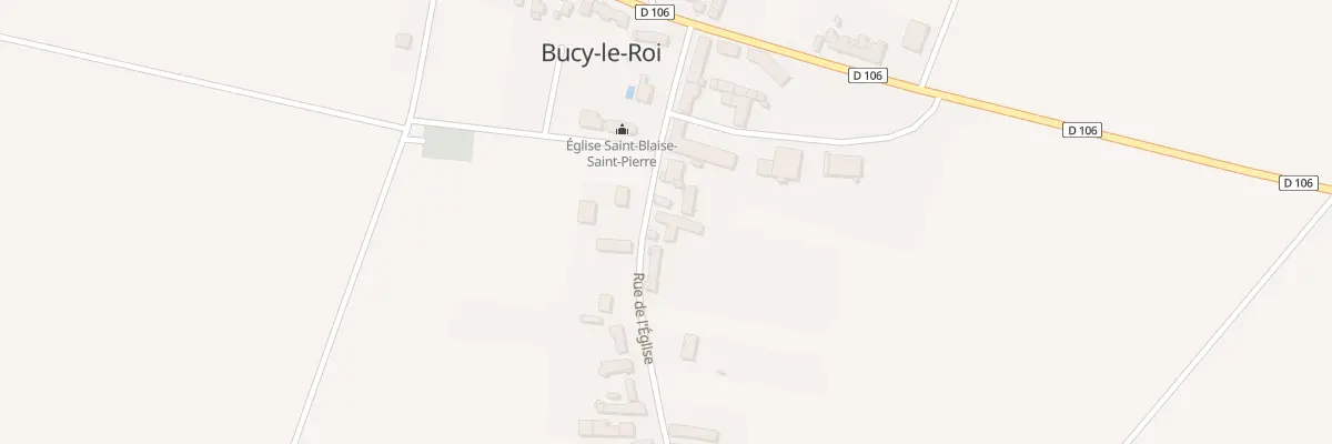 Plan du 13 Rue de l’Eglise à Bucy-le-Roi